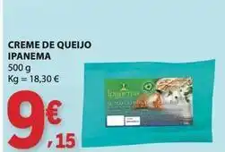 E.Leclerc Creme de queijo promoção