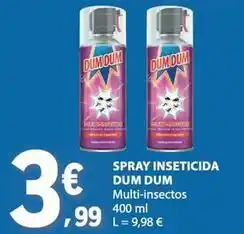 E.Leclerc Dum dum - spray inseticida promoção