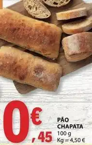 E.Leclerc Pão chapata promoção