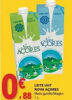 E.Leclerc Nova açores - leite uht promoção