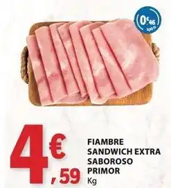 E.Leclerc Primor - fiambre sandwich extra promoção