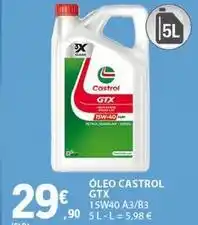 E.Leclerc Castrol - oleo gtx promoção