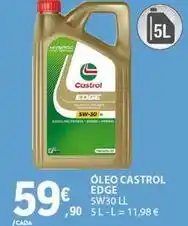 E.Leclerc Castrol - óleo edge 5w-30 l promoção