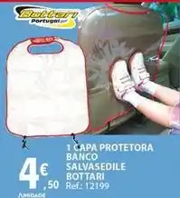 E.Leclerc Portugal - 1 capa protetora banco salvasebile promoção