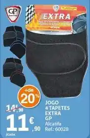 E.Leclerc 4 tapetes extra gp promoção