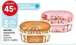 Intermarché Carte d'or - gelado promoção