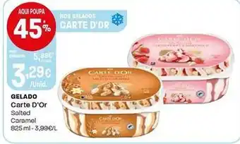 Intermarché Carte d'or - gelado promoção