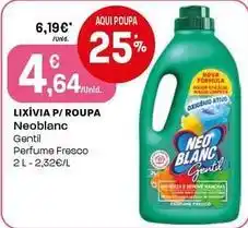 Intermarché Neoblanc - lixivia p/roupa promoção