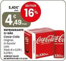 Intermarché Coca cola - refrigerante c/gas promoção