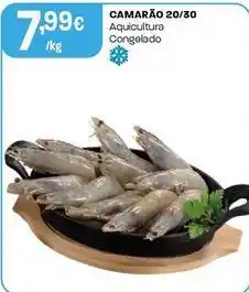 Intermarché Camarão 20/30 promoção