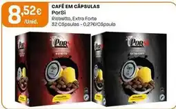 Intermarché Porsi - café em cápsulas promoção
