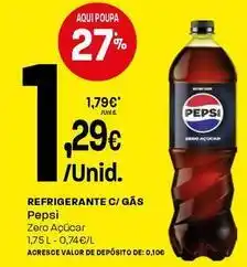 Intermarché Pepsi - refrigerante c/gas promoção