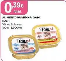 Intermarché Porsi - alimento humido p/gato promoção