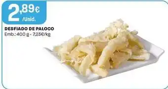 Intermarché Desfiado de paloco promoção