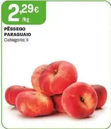 Intermarché Pêssego paraguaio promoção
