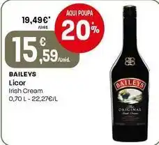 Intermarché Baileys - licor promoção