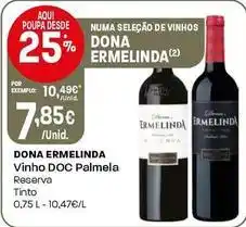 Intermarché Dona ermelinda - vinho doc palmela promoção