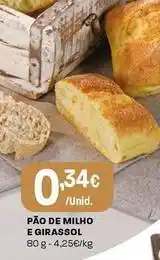 Intermarché Pão de milho e girassol promoção
