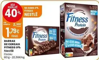 Intermarché Nestle - barras de cereais fitness 0% promoção