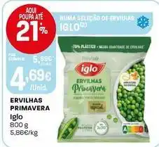 Intermarché Iglo - ervilhas primavera promoção