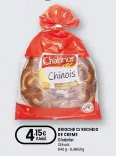 Intermarché Chabrior - brioche c/recheio de creme chinois promoção