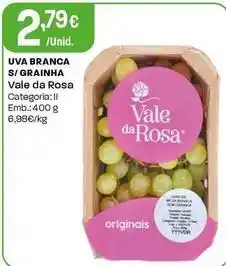 Intermarché Vale da rosa - uva branca s/ grainha promoção