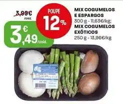 Intermarché Mix cogumelos e espargos promoção