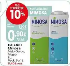 Intermarché Mimosa - leite uht promoção