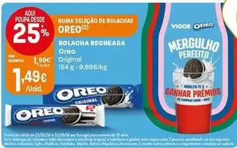 Intermarché Oreo - bolacha recheada promoção