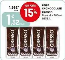 Intermarché Gresso - leite c/ chocolate promoção