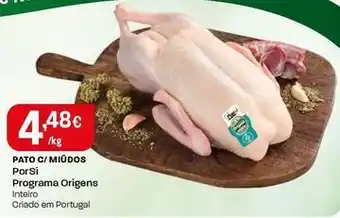 Intermarché Porsi - pato c/ miudos promoção
