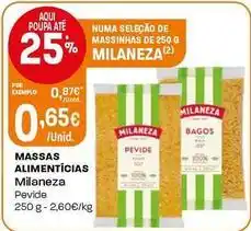 Intermarché Milaneza - massas alimenticias promoção