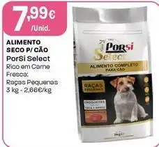 Intermarché Porsi select - alimento seco p/cao promoção