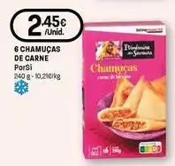 Intermarché Porsi - 6 chamucas de carne promoção