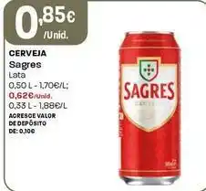 Intermarché Sagres - cerveja promoção