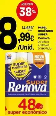 Intermarché Renova - papel higiênico promoção