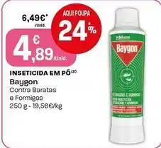 Intermarché Baygon - inseticida em po promoção