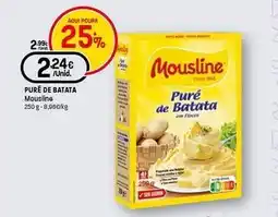 Intermarché Mousline - pure de batata promoção