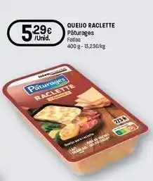 Intermarché Páturages - queijo raclette promoção