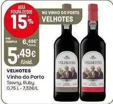 Intermarché Velhotes - vinho do porto promoção