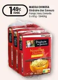 Intermarché Itinéraire des saveurs - massa chinesa promoção