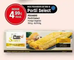 Intermarché Porsi select - folhado frango promoção