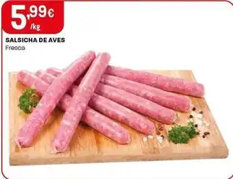 Intermarché Salsicha de aves promoção