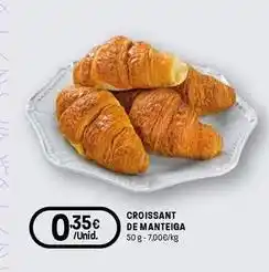 Intermarché Croissant de manteiga promoção
