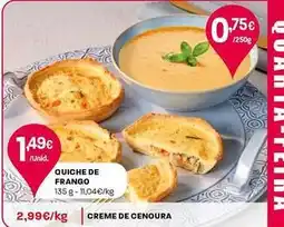 Intermarché Quiche de frango promoção