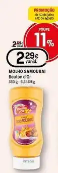 Intermarché Bouton d´or - molho samourai promoção
