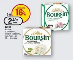 Intermarché Boursin - queijo c/alho e ervas promoção