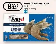 Intermarché Porsi - camarão vannamei 40/60 promoção