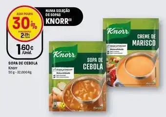 Intermarché Knorr - sopa de cebola promoção