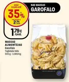 Intermarché Garofalo - massas alimenticias tagliatele nido promoção